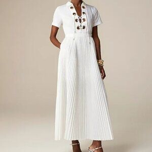 J. Crew Collection Maris dress in cotton-blend poplin - Size 4